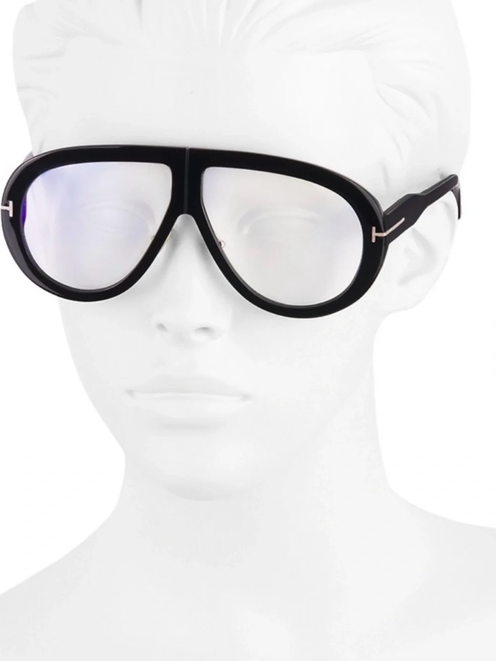 Tom Ford Troy TF836 Aviator Clear Sunglasses